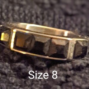 Fifth Avenue Collection, size 8, Silver and AAA Swarovski Crystals